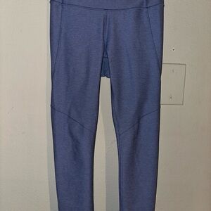 Outdoor voices women’s blue leggings S running gym activewear athletic